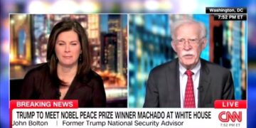 Bolton Reveals Bonkers New Way Trump Might Seize Nobel Prize