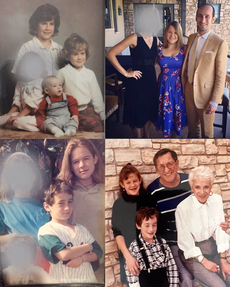Alisa Kasmer posted these family photos of her and her cousin, Stephen Miller, on Facebook when she first spoke about him in July 2025.