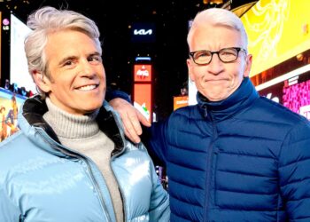 Anderson Cooper Tries to Stop Andy Cohen’s Drunken CNN Midnight Rant