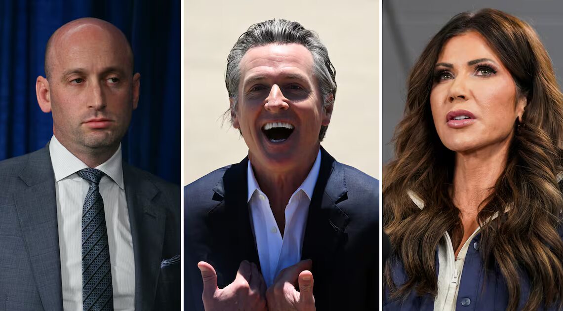 Gavin Newsom Mocks Stephen Miller’s Dramatic Change of Tune