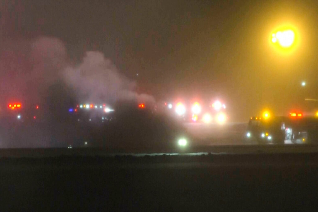 Seven killed in private jet crash at Maine airport during winter storm