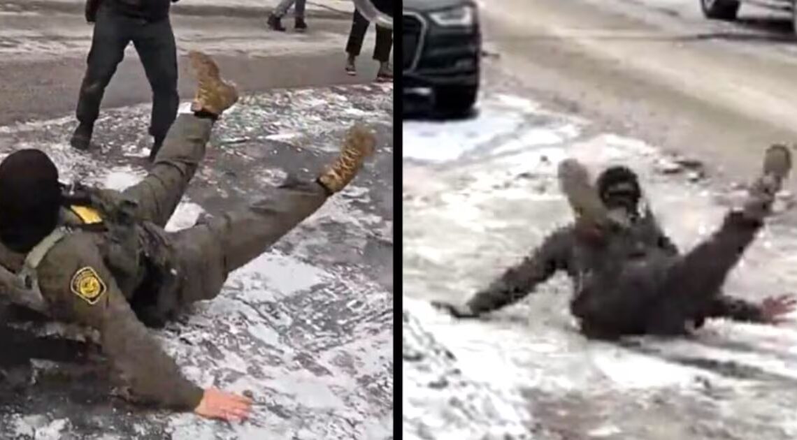 ICE Karen Whines ICE Goons Could Be Killed by Ice