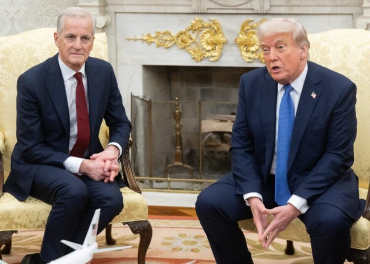 Trump pressed gripe over Nobel prize, demand for Greenland to Norway leader