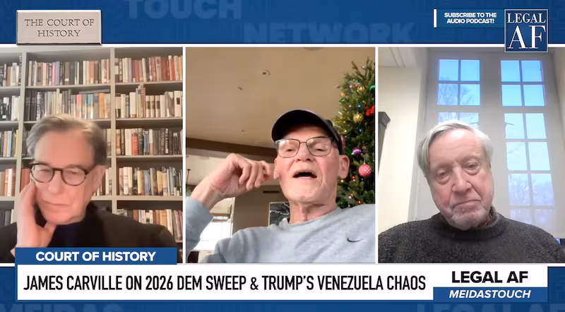 James Carville believes Trump's invasion was merely a distraction.