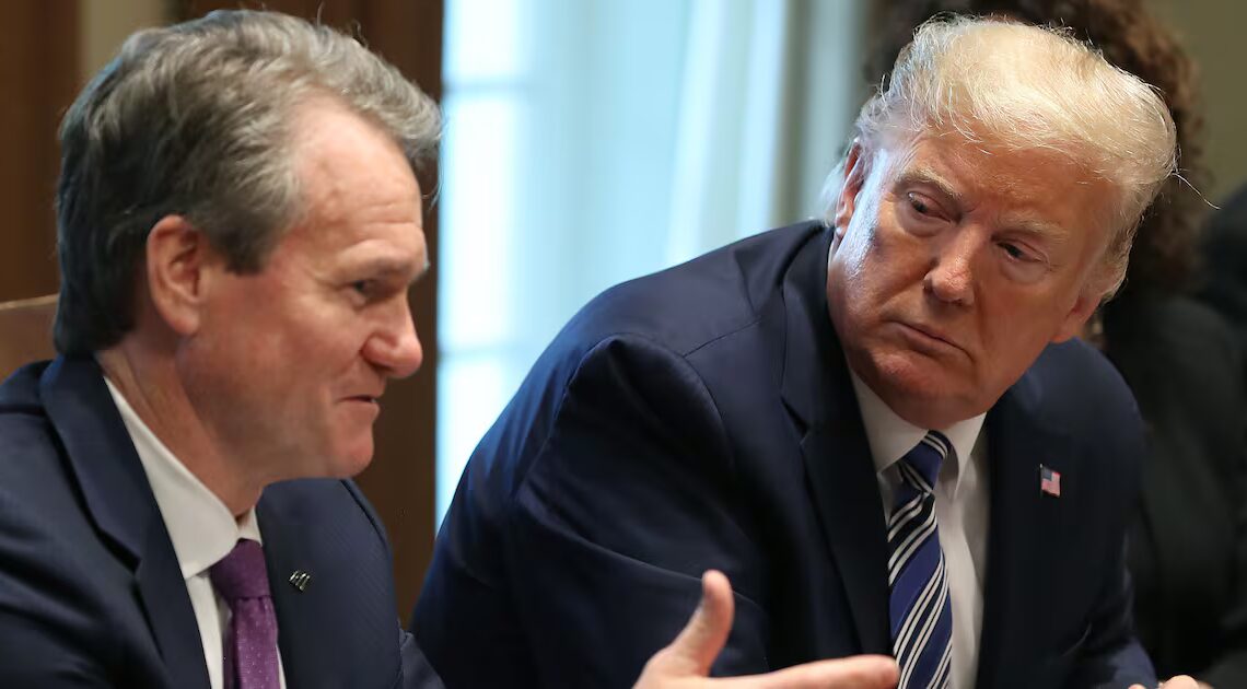 Top Banker Snubbed From Trump Reception in Davos in Widening Rift