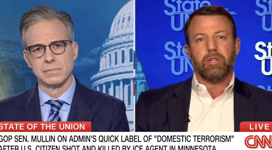 MAGA Senator Crumbles While Defending ICE Shooting on Live TV