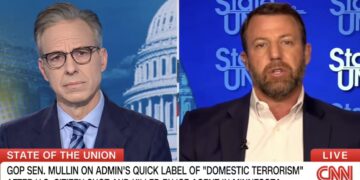 MAGA Senator Crumbles While Defending ICE Shooting on Live TV