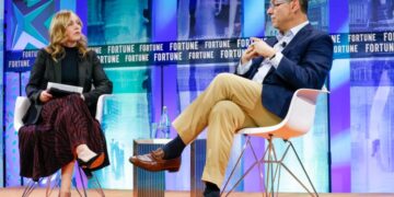 Pfizer’s CEO on leading after a moonshot—and making deals with Trump