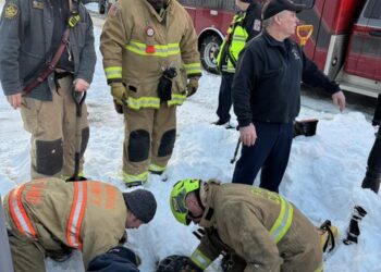 Boy playing in snow rescued after falling into a Virginia storm drain