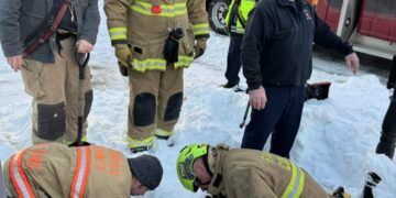 Boy playing in snow rescued after falling into a Virginia storm drain