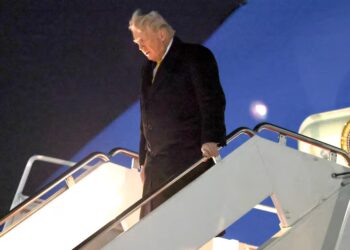Trump, 79, Struggles on Air Force One Stairs After Bombshell Health Confession