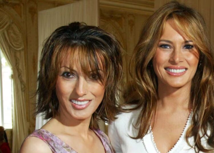 Melania Shouts Out Her Mysterious Sister at Movie Premiere