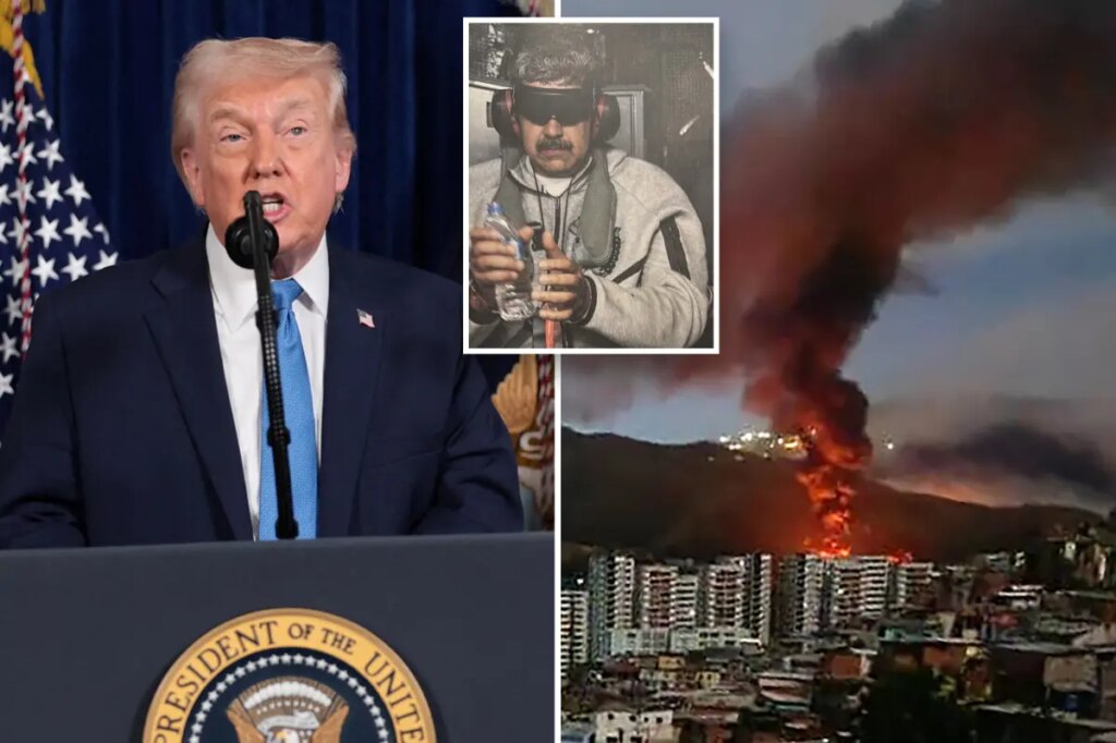Trump says US will now take over running Venezuela after Nicolas Maduro was captured ‘in the dead of night’