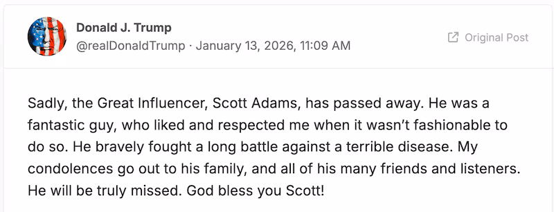 Donald Trump / Truth Social