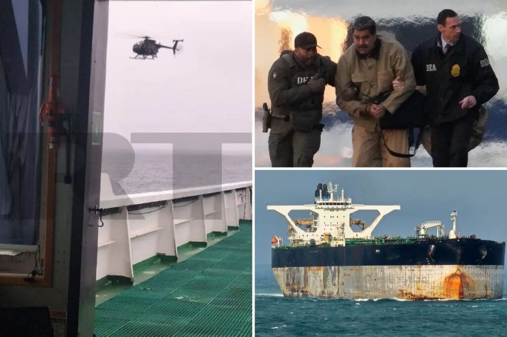 US forces board sanctioned, Russia-flagged oil tanker that eluded Venezuela blockade