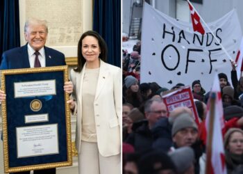 Trump says he no longer needs to ‘think purely of Peace’ following Nobel loss, amid Greenland push