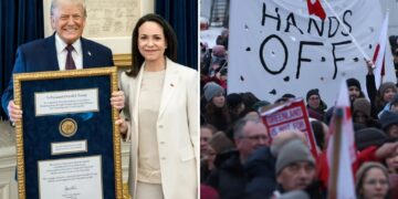 Trump says he no longer needs to ‘think purely of Peace’ following Nobel loss, amid Greenland push