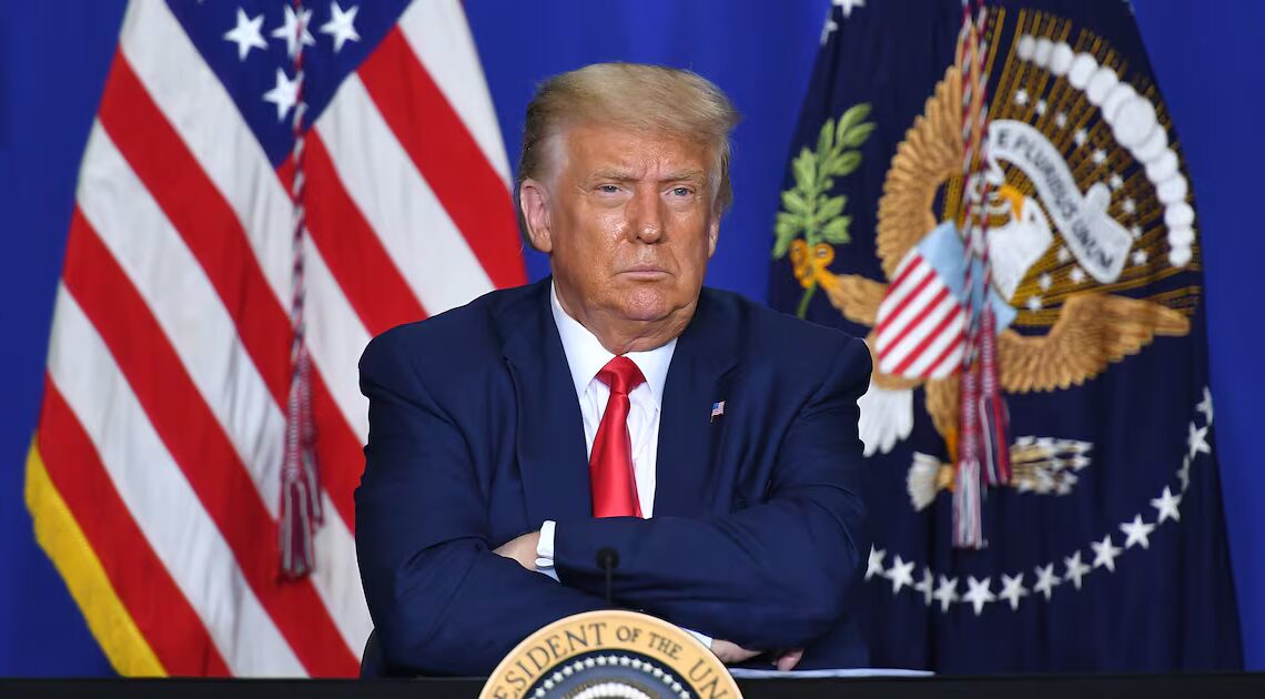 Grumpy Trump Sues Poll Because His Popularity Is Plummeting