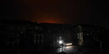 Russian strikes cause wide-scale blackout in two Ukrainian regions