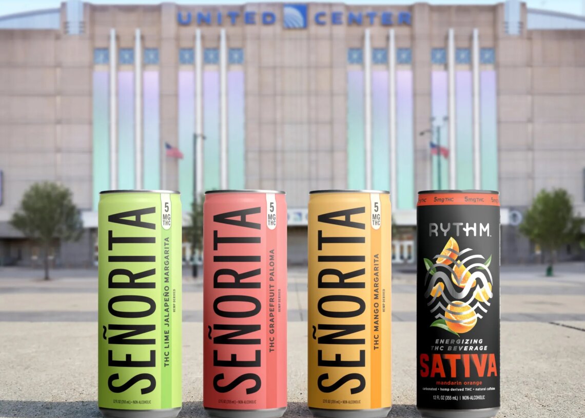 Chicago’s United Center Becomes First Major Events Arena to Sell THC Beverages
