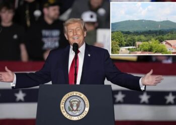Georgia state lawmaker moves to name Sawnee Mountain after President Trump