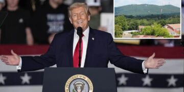 Georgia state lawmaker moves to name Sawnee Mountain after President Trump