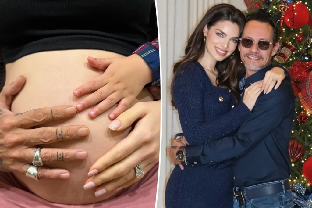 Marc Anthony is expecting baby No. 8, his second with pregnant wife Nadia Ferreira