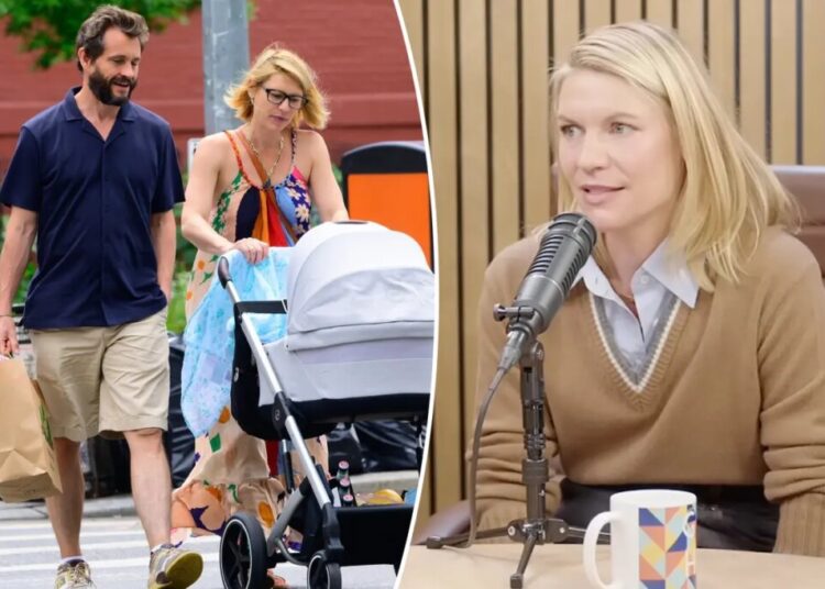 Claire Danes reveals her third child’s name years after surprise baby caused ‘convulsive meltdown’
