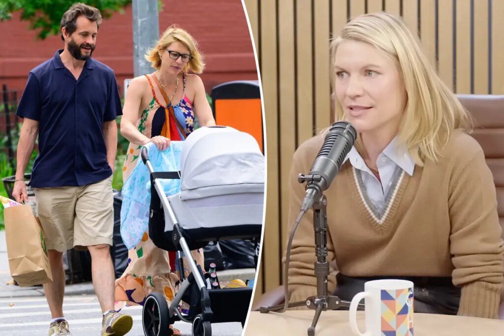 Claire Danes reveals her third child’s name years after surprise baby caused ‘convulsive meltdown’