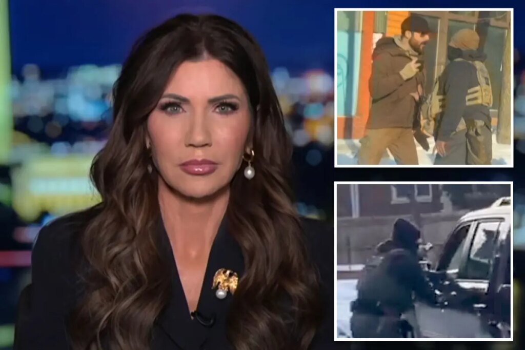 Kristi Noem hits back at ‘radicals’ calling for her to resign over deadly Minneapolis shootings: ‘Just doing my job’