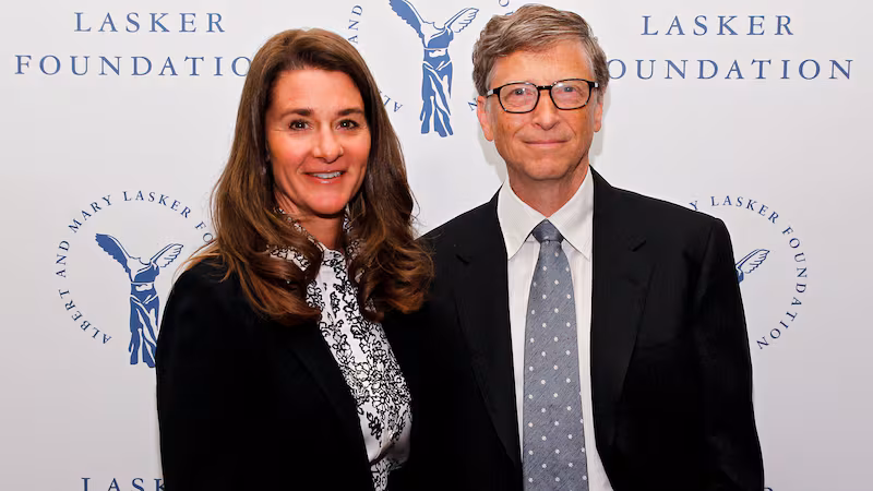 NEW YORK, NY - SEPTEMBER 20:  Melinda Gates and Bill Gates of the Gates Foundation, winners of the Public Service Award, are seen during the The Lasker Awards 2013 on September 20, 2013 in New York City.  (Photo by Brian Ach/Getty Images for The Lasker Foundation)