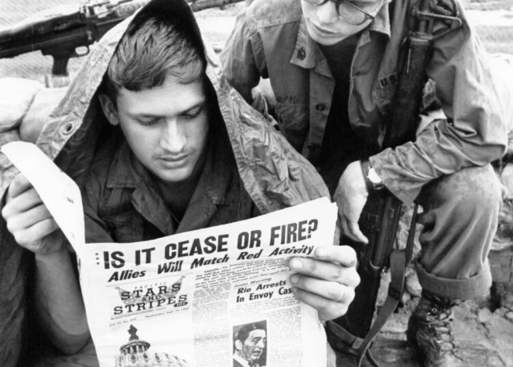 Military newspaper applicants face ‘loyalty test’ on Trump policies