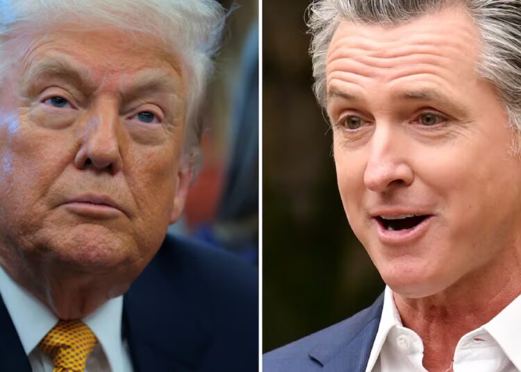 Newsom Diagnoses Trump, 79, as ‘Patient Zero’ of New Illness