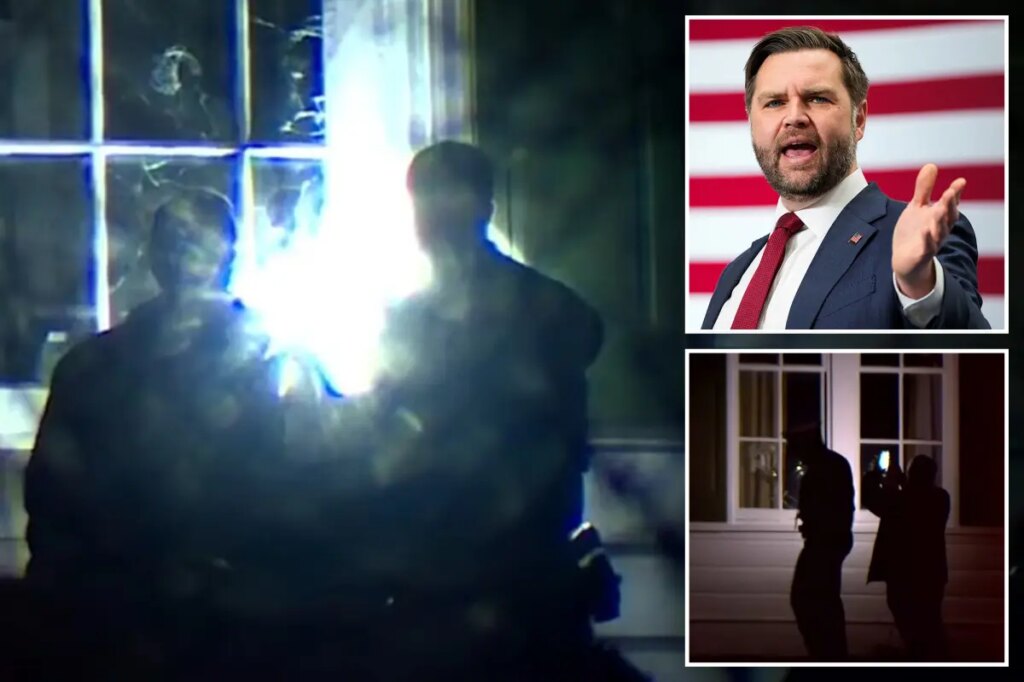 One person arrested after windows broken at JD Vance’s Cincinnati home