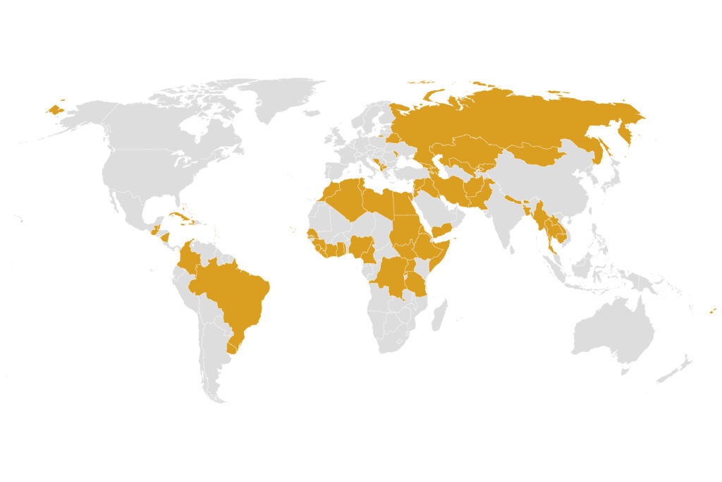Immigration visas for people from these 75 countries are paused