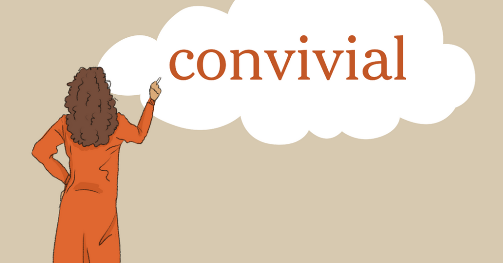 Word of the Day: convivial
