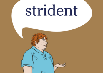 Word of the Day: strident