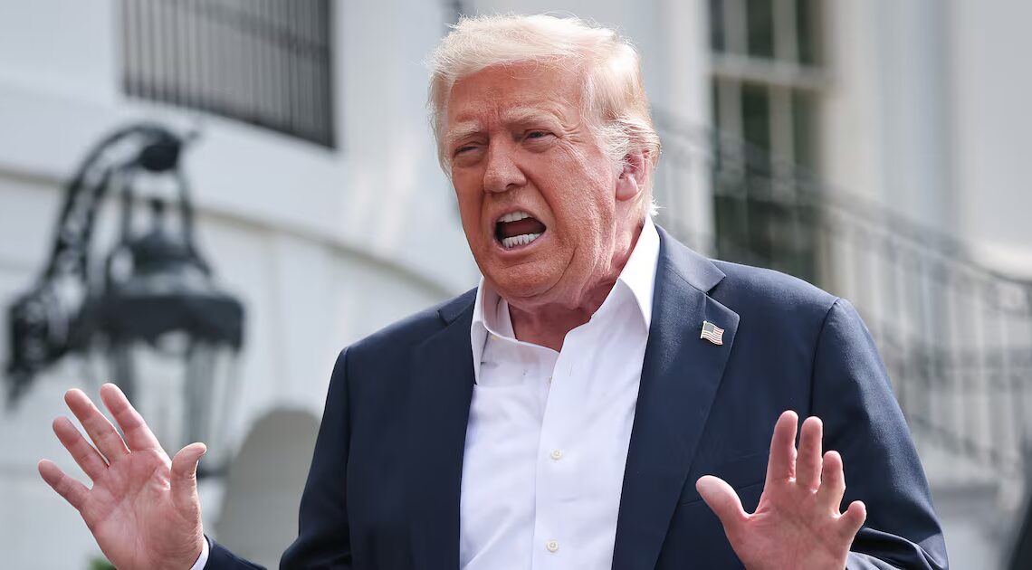 Trump Melts Down After GOP Senators Move to Block Invasion