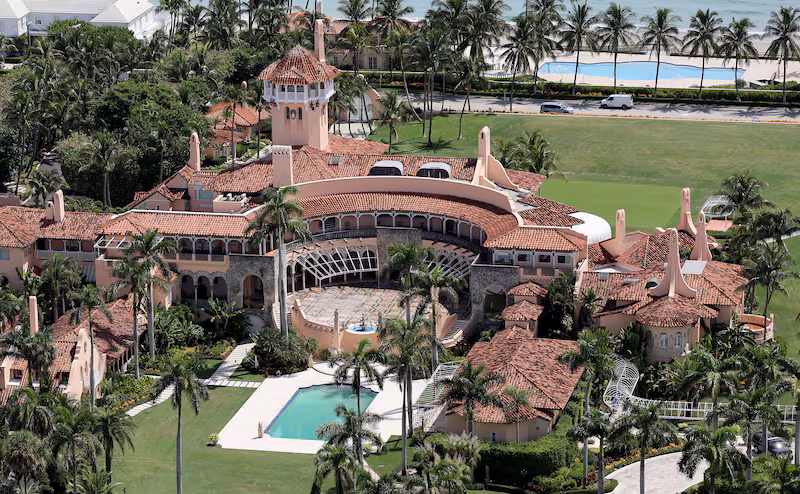 Mar-a-Lago, Trump's residence and golf club in Palm Beach, Florida, hosted the American Humane Society's 15th annual Hero Dog Awards Gala last week.
