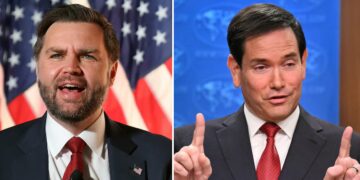 Vance and Rubio Show Off Weird Gifts From ‘Daddy’ Trump