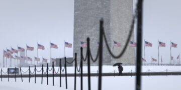 Frozen D.C. region sees messy roads, closed schools and a weather-related death