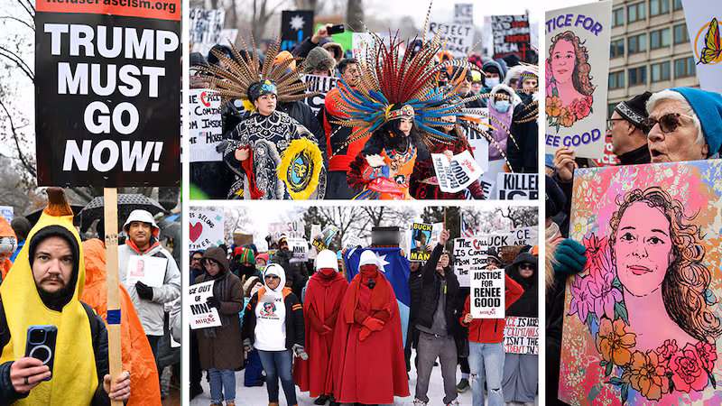 Anti-Ice Protests on January 10, 2026