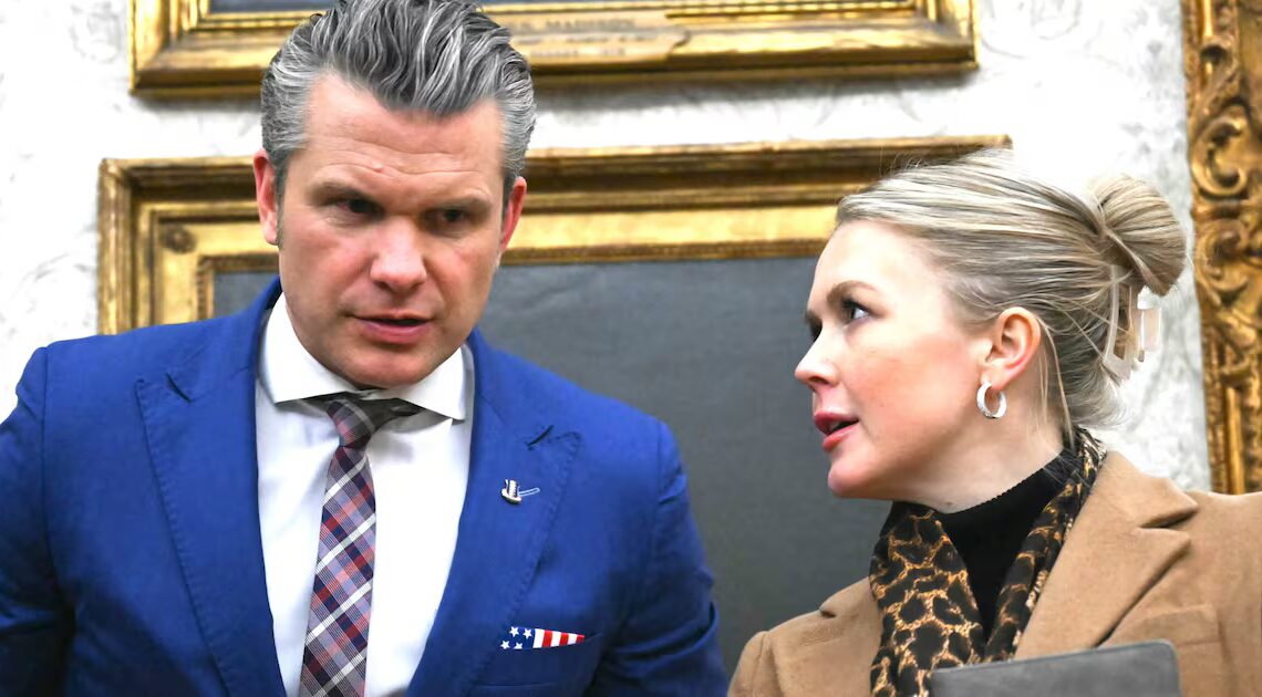 Hegseth and Leavitt Hype Trump’s Foul-Mouthed Threat After Maduro ‘Capture’