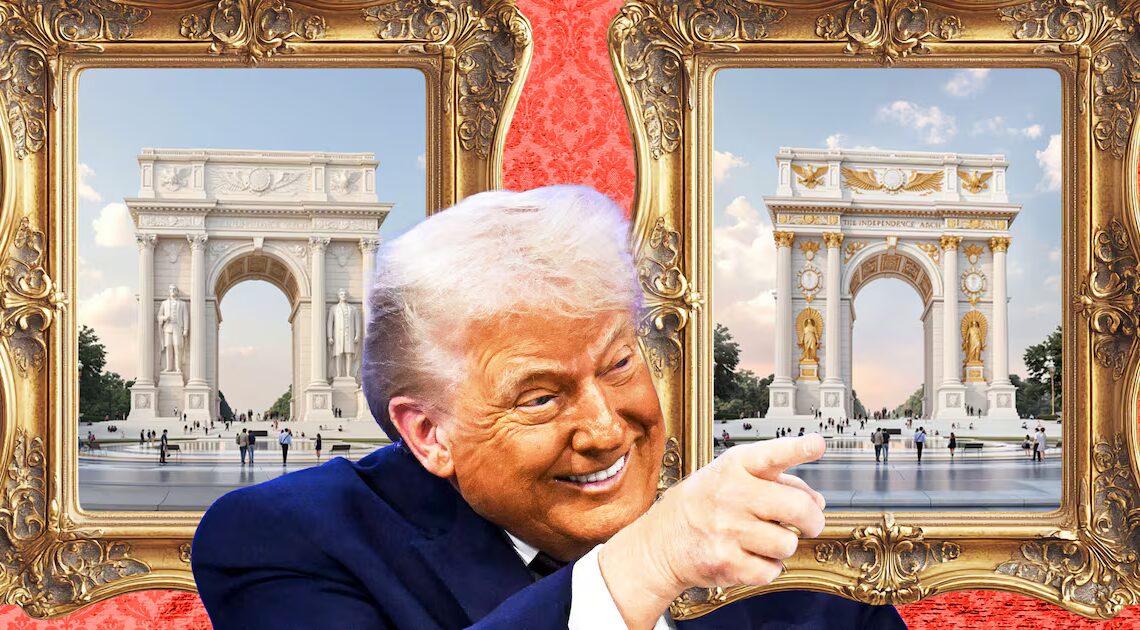 Trump Unveils Tacky New Details on Vanity Project