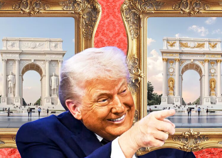 Trump Unveils Tacky New Details on Vanity Project