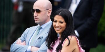 Stephen Miller’s Wife Celebrates Journalist’s Arrest With Vile Slur Video