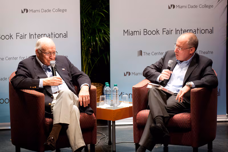 Dick Cheney, Jonathan Reiner. Dr. Anthony Wolfe and Dick Cheney Former Vice President Dick Cheney Presents Heart: An American Medical Odyssey in conversation with Dr. Jonathan Reiner