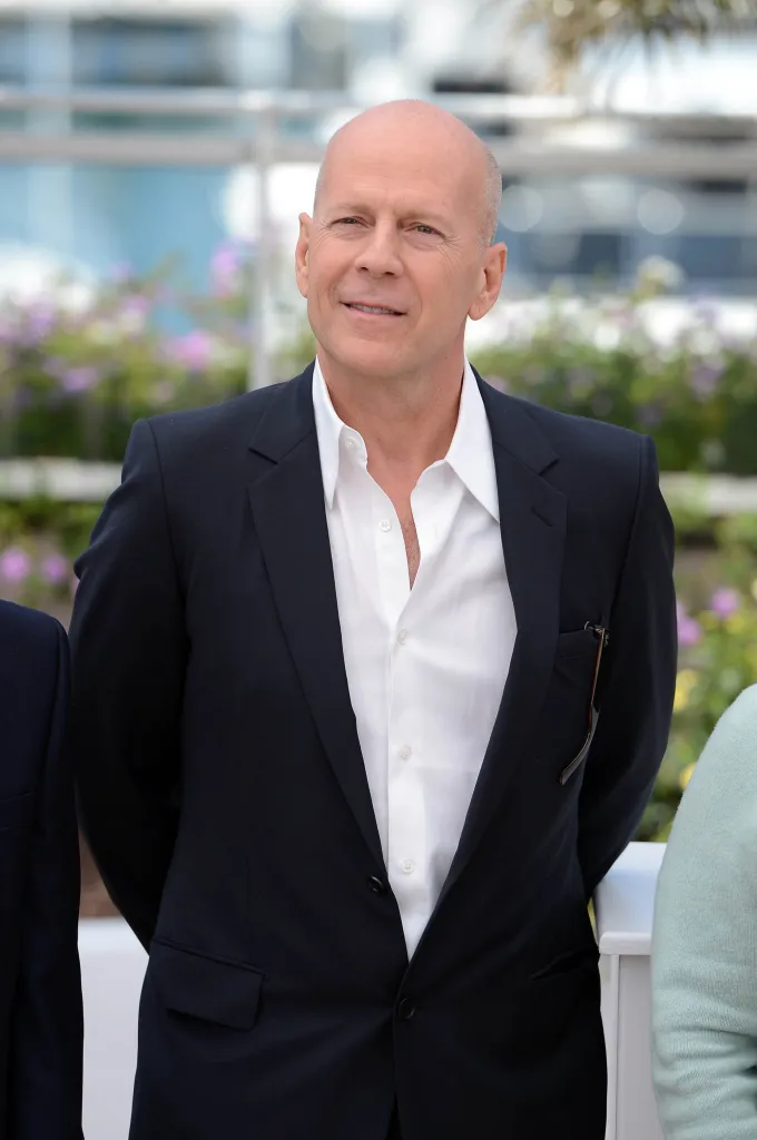 Actor Bruce Willis attending the 
