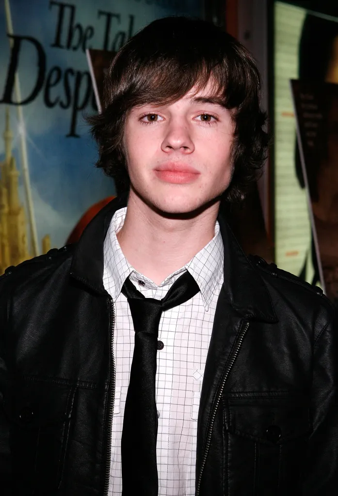 Actor Matt Prokop arriving at the premiere of