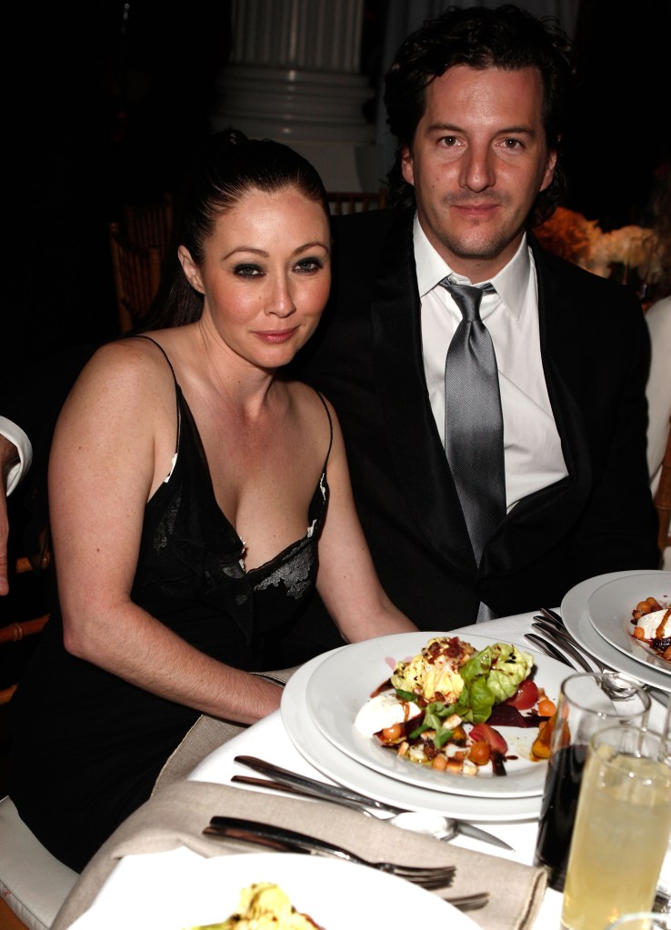 Actress Shannen Doherty and Kurt Iswarienko attending The Art of Elysium 2nd Annual Heaven Gala.